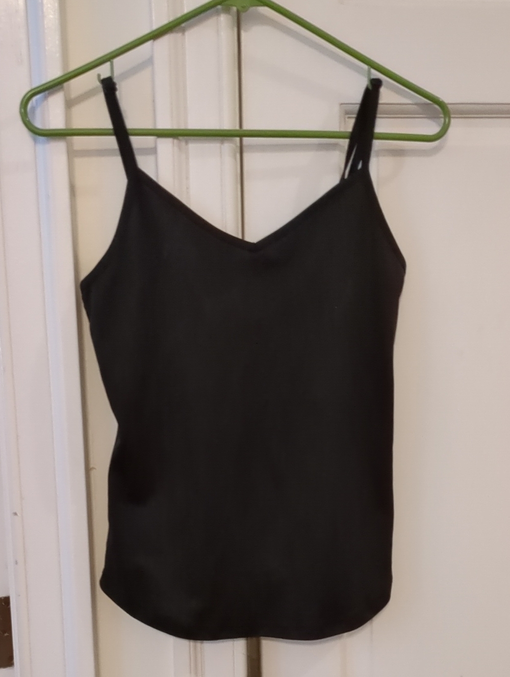 Inc Black Women's Cami Top Nylon Blend S Small